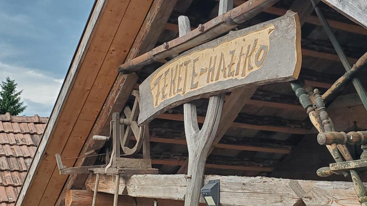 Casa Rustic Fehér&Fekete Vendégházak Sovata Esterno foto