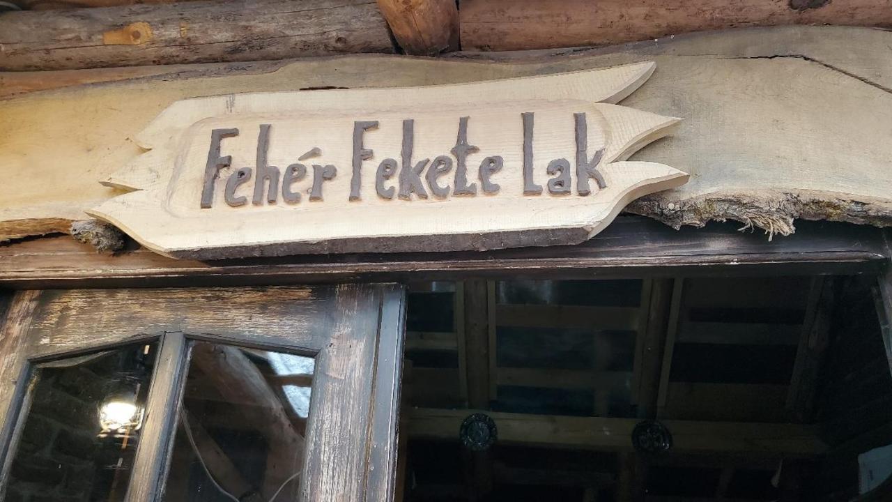 Casa Rustic Fehér&Fekete Vendégházak Sovata Esterno foto